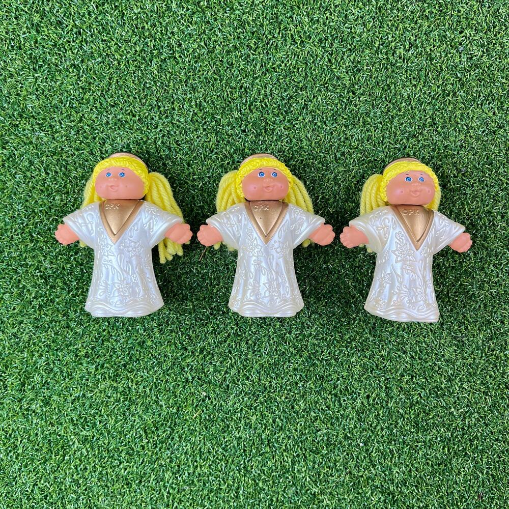 Vintage 1992 Lot McDonald's Cabbage Patch Kids Angel Happy Meal Toys